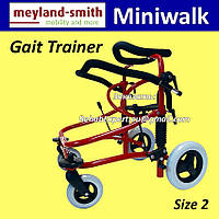 Реабілітаційні Ходунки Вертикалізатор для дітей з ДЦП Meyland-Smith Miniwalk Gait Trainer Size 2 Used