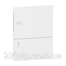 Щит Schneider-Electric Mini Pragma 6 модулів ВСТРАЇМИЙ білий двері MIP22106 бокс Шнайдер для автоматів шафа