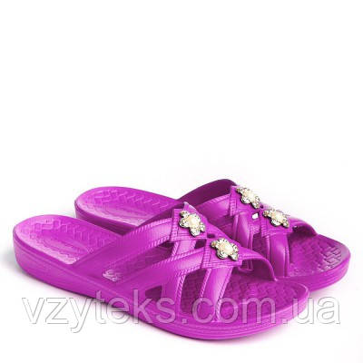 Шльопанці жіночі літні Гіпаніс із перлами, фото 1