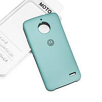 Силіконовий чохол на Moto E4 Soft-touch Mint