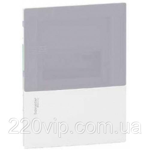 Щит Schneider-Electric Mini Pragma 6 модулів ВСТРАЇМИЙ димчасті двері MIP22106T бокс Шнайдер для автоматів