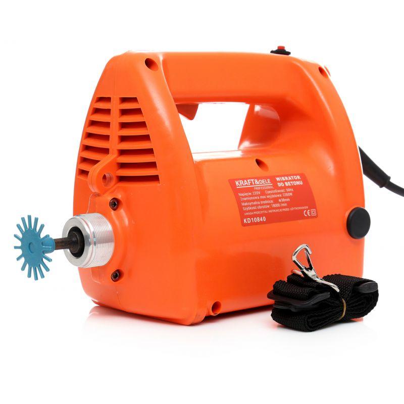 Бетонний вібратор з булавою Kraft Dele KD10840+KD10841