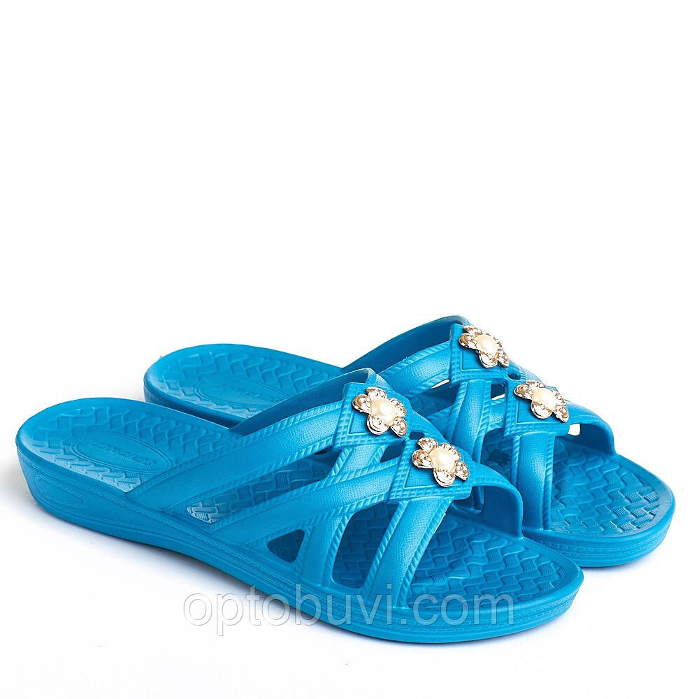 Жіночі шльопанці Гіпаніс 2 перлини Gipanis