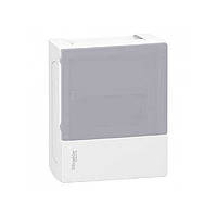 Щит Schneider-Electric Mini Pragma 6 модулі НАВІСНОЇ димчасті двері MIP12106T бокс Шнайдер для автоматів шафа