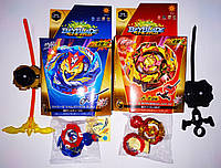 Набор beyblade СПРАЙЗЕН С5! Beyblade B-128Cho-z Spriggan S5 и Бейблейд Волтраек/Valkyrie 5 сезон V5 Beyblade B