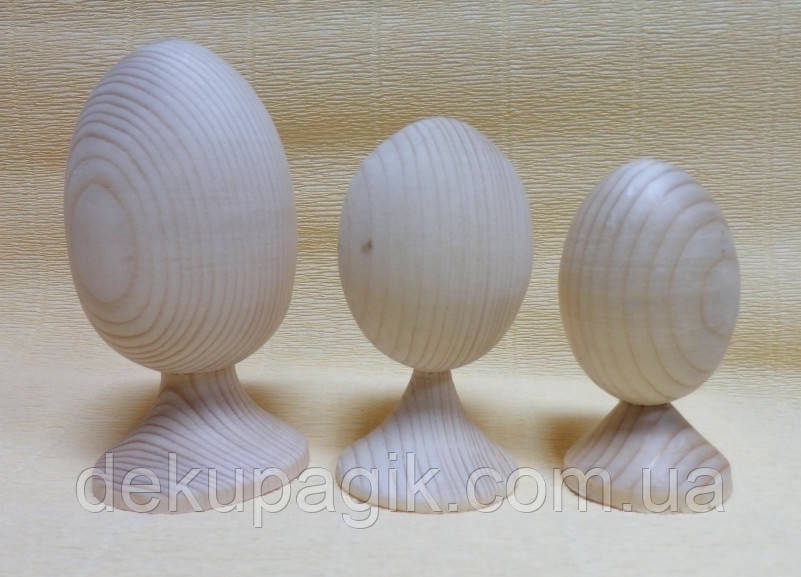 Заготівля Яйце на ніжці мале, 7,5-8,5 см, фото 1