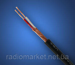 Кабель мікрофонний "Sound Pro" (JY-2116) 2жили, Ø 4.5 мм, чорний