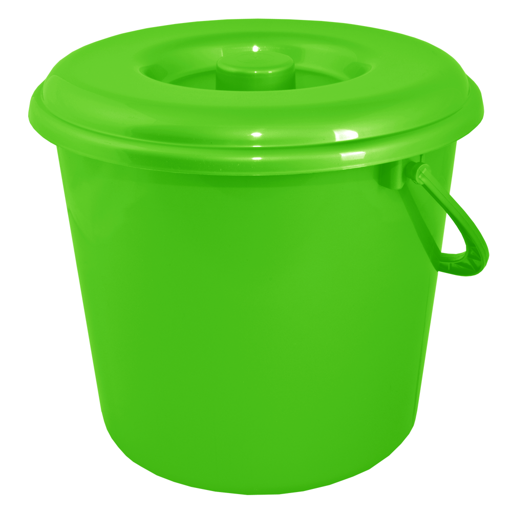 Відро кругле 18л. Оливковий