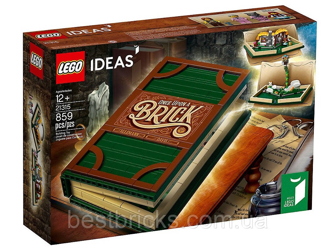 Lego Ideas розкрита книга 21315, фото 1