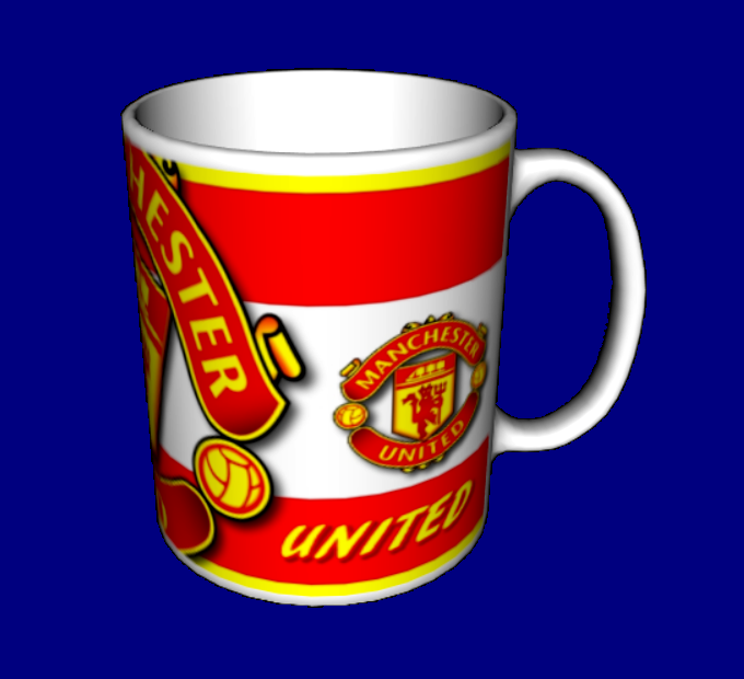 Кружка футбольна / чашка з принтом футбол Манчестер Юнайтед №1