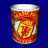 Кружка футбольна / чашка з принтом футбол Манчестер Юнайтед №1, фото 4