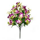 Букет великих троянд, на 12 голівки N17-82 (6 шт./уп.) продається упаковкою Штучні квіти оптом, фото 2