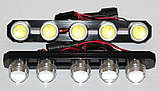 Денні ходові вогні (DRL) LED DIY 2x6W, фото 6