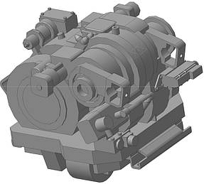 Пластмассовые копии металлических изделий. Данный образец - это деталь двигателя, разработана в 3-D программе с дальнейшей печатью на 3-D принтере из пластика. Такие изделия популярны в выставочных классах, линиях сборки, где нужна приладка и пр.