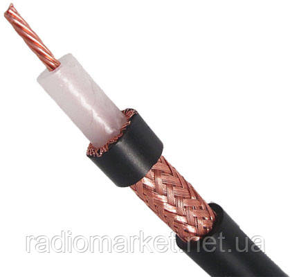 Кабель коаксиальный RG-8/U, многожильный: продажа, цена в Киеве. Кабель ...