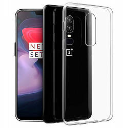 Прозорий Чохол OnePlus 6 (ультратонкий силіконовий) (Ван Оне Плас Плюс 6)