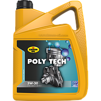 Синтетическое моторное масло Kroon-Oil Poly Tech 5W-30 5 литров