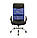 Крісло офісне Гілмор хром механізм Tilt сітка Синя (АКЛАС-ТМ), фото 2