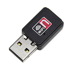 USB Wi-Fi мережевий адаптер Wi Fi 802.11n + диск (без антени)