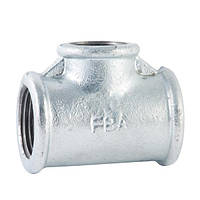 Чавунний трійник 1/2" внутрішні різі