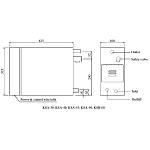 Парогенератор Coasts KSA-60 6 кВт 220В з виносним пультом KS-150, фото 3