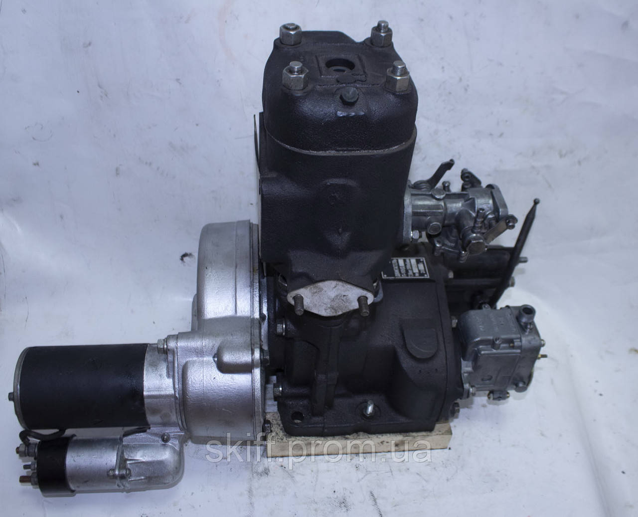 Пусковой двигатель ПД-10 (МТЗ,ЮМЗ,Нива,ДТ-75) в сборе - фото 2 - id-p449251257