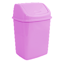 Ведро для мусора 5л. Розовый