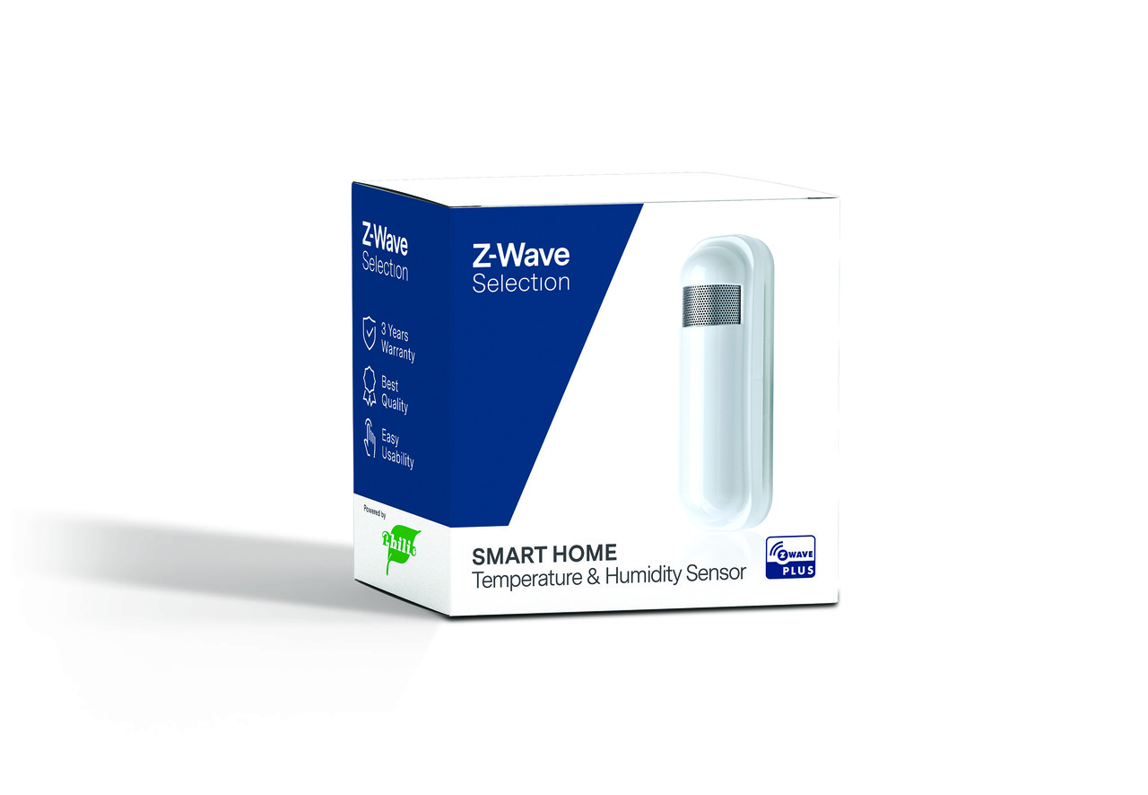 Датчик температури та вологості Z-Wave Selection — ZWSEMS