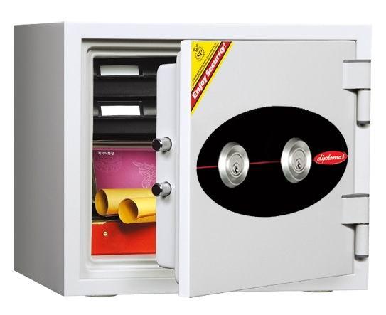 Сейф вогнестійкий Diplomat 119 TR2KK з двома ключовими замками. 60 хв. вогнестійкості, фото 1