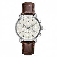 Мужские наручные часы BMW Men's Chrono Watch Brown Strap (80262365452)