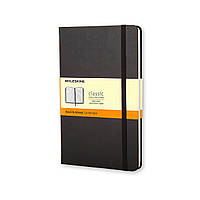 Блокнот MOLESKINE CLASSIC тверда обкладинка, Medium 11.5x18, лінія, 208 стор, чорний