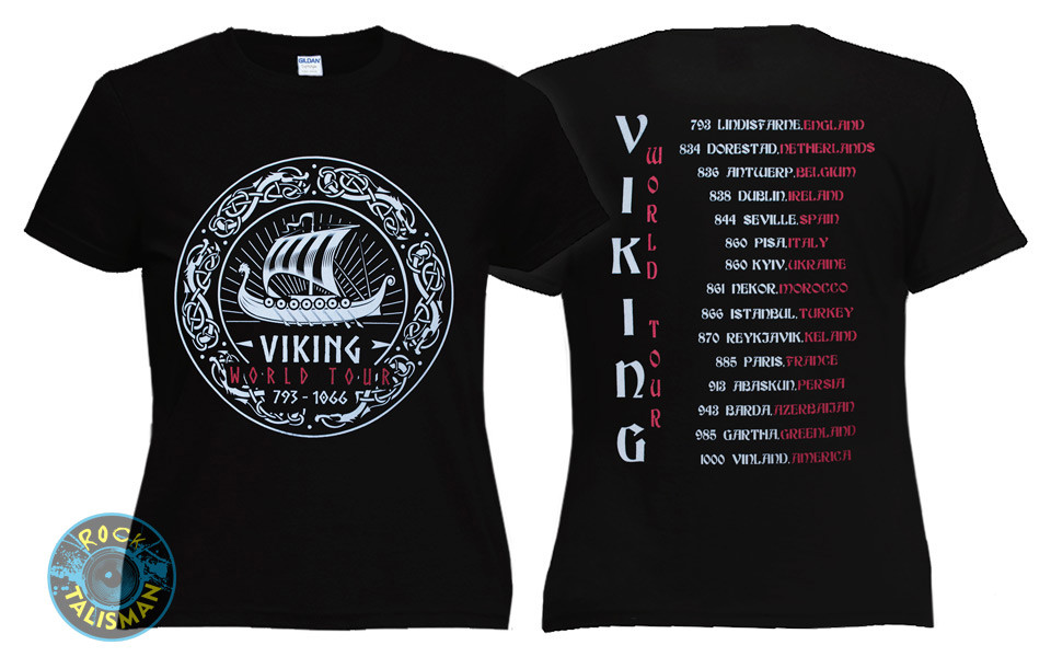 Футболка жіноча VIKING WORLD TOUR