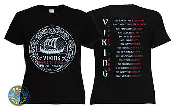Футболка жіноча VIKING WORLD TOUR, фото 2
