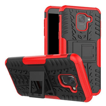 Чохол Armor Case для Samsung J600 Galaxy J6 2018 Червоний