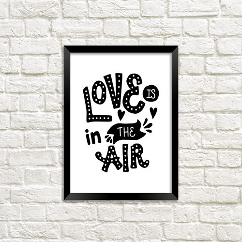 Постер в рамці Love is in the air (MT5_19L022)
