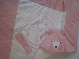 Ковдра тепла 100*100 см. з капюшоном