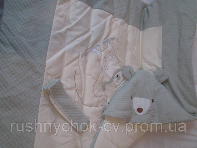 Ковдра тепла 100*100 см. з капюшоном