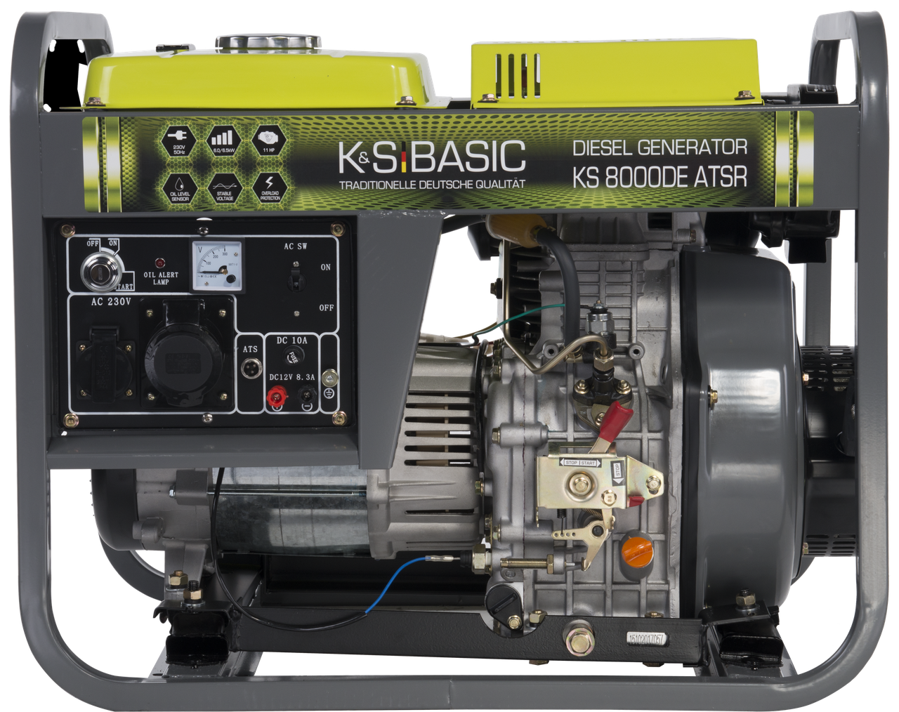 Дизельна електростанція K&S BASIC KS 8000 DE ATSR (6,5 кВт)