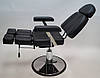 Компактне крісло для педикюру гідравлічне педикюрне крісло міні-кушетка CH-227В-2 black, фото 3