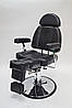 Компактне крісло для педикюру гідравлічне педикюрне крісло міні-кушетка CH-227В-2 black, фото 4