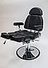 Компактне крісло для педикюру гідравлічне педикюрне крісло міні-кушетка CH-227В-2 black, фото 5