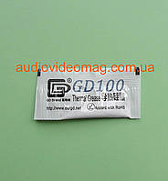 Термопаста (теплопроводящая, теплопроводная паста) GD100 (К/т 1,04W/m-k), 0.5 грамм