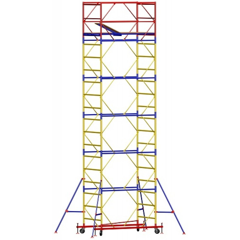 Вежа — тура — ширина 1,2 м, довжина 2,0 м, висота настилу — 21,0 м, робоча висота — 23,0 м