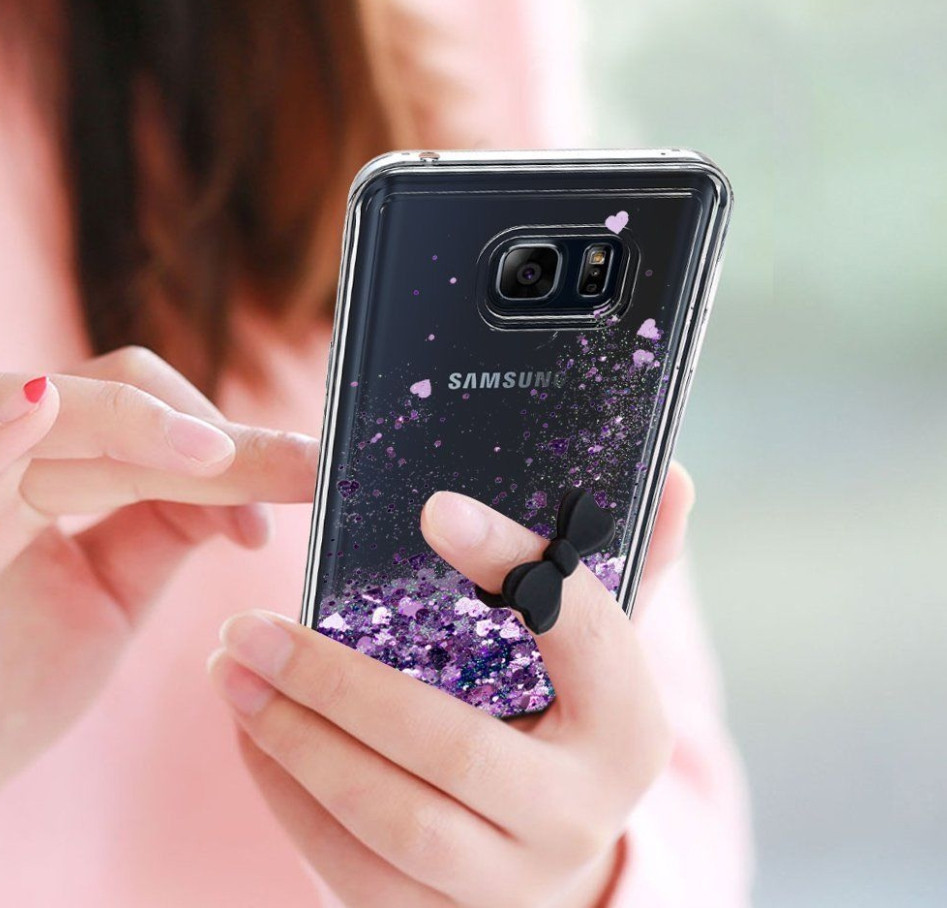 Чохол-накладка Рідкий Блиск для Samsung Galaxy S8