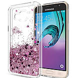 Чохол-накладка Рідкий Блиск для Samsung Galaxy S6 edge plus, фото 4
