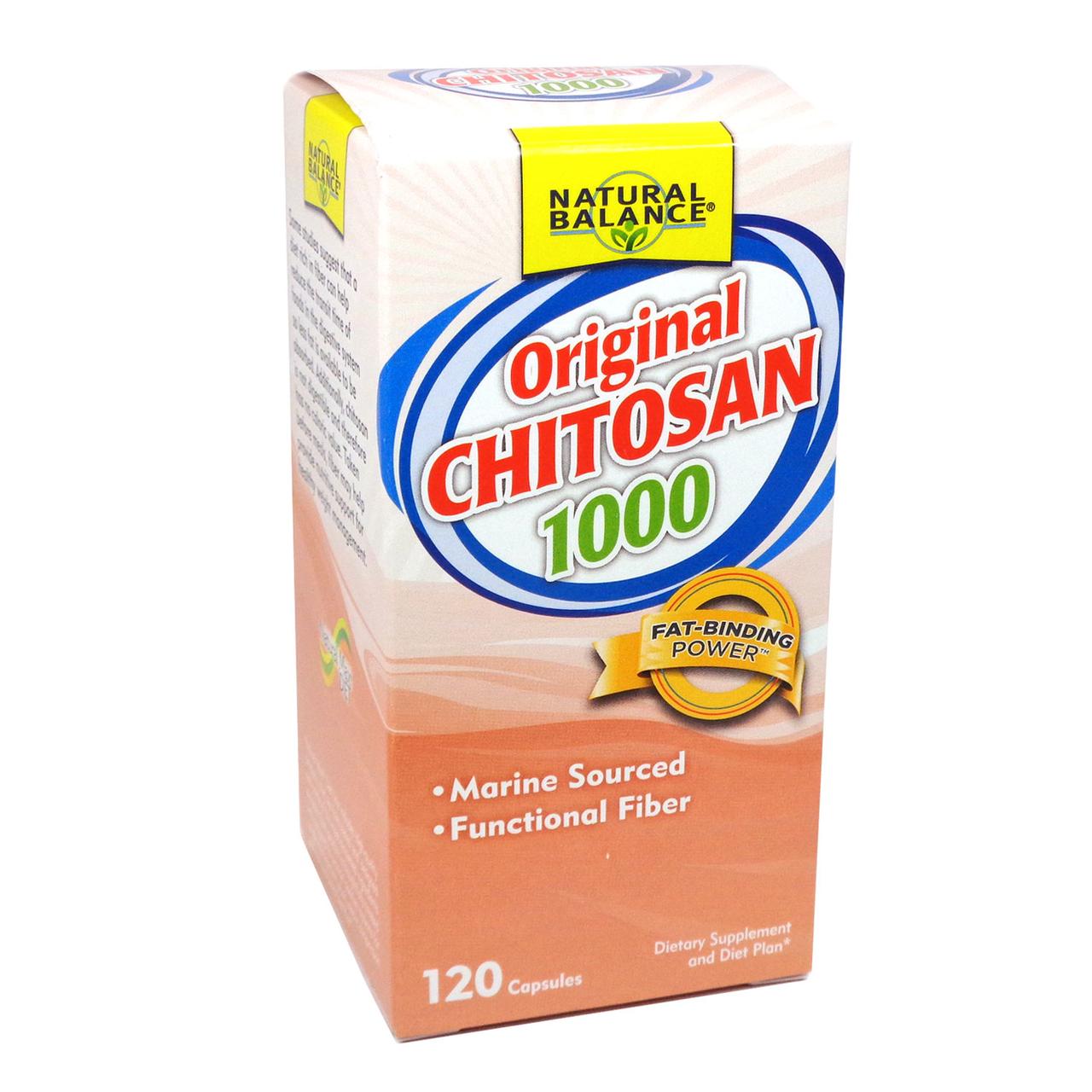 Хітозан 1000, Natural Balance, 120 капсул