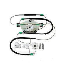 Ремкомплект склопідіймача + корпус ролика Volkswagen Passat B5 пер. прав. дв., (ПОСИЛЕНИЙ)