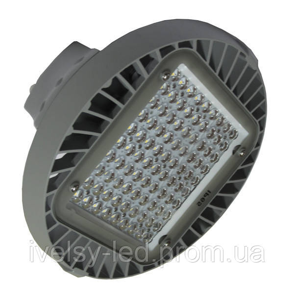 Світлодіодний підвісний світильник для високих прольотів ЛІД ОМЕГА LH-110Вт/850-120 S90 D360H155 GR, фото 1