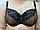 2596 Бюстгальтер кружевной черный TM MISSTYLE мягкая чашка на каркасах, фото 2