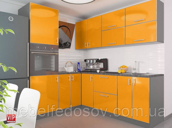 Кухня Мірор Глосс (Vip master/Віп майстер) теракот м/п, фото 1
